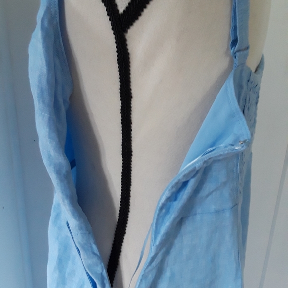 T-Rachel Zoe Ruffled Linen Dress - Picture 7 of 11